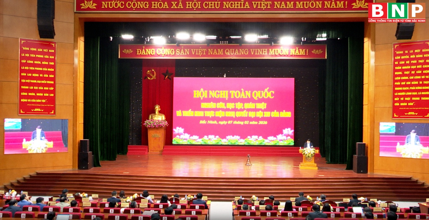 Hội nghị toàn quốc nghiên cứu, học tập, quán triệt và triển khai thực hiện Nghị quyết Đại hội XIV của Đảng