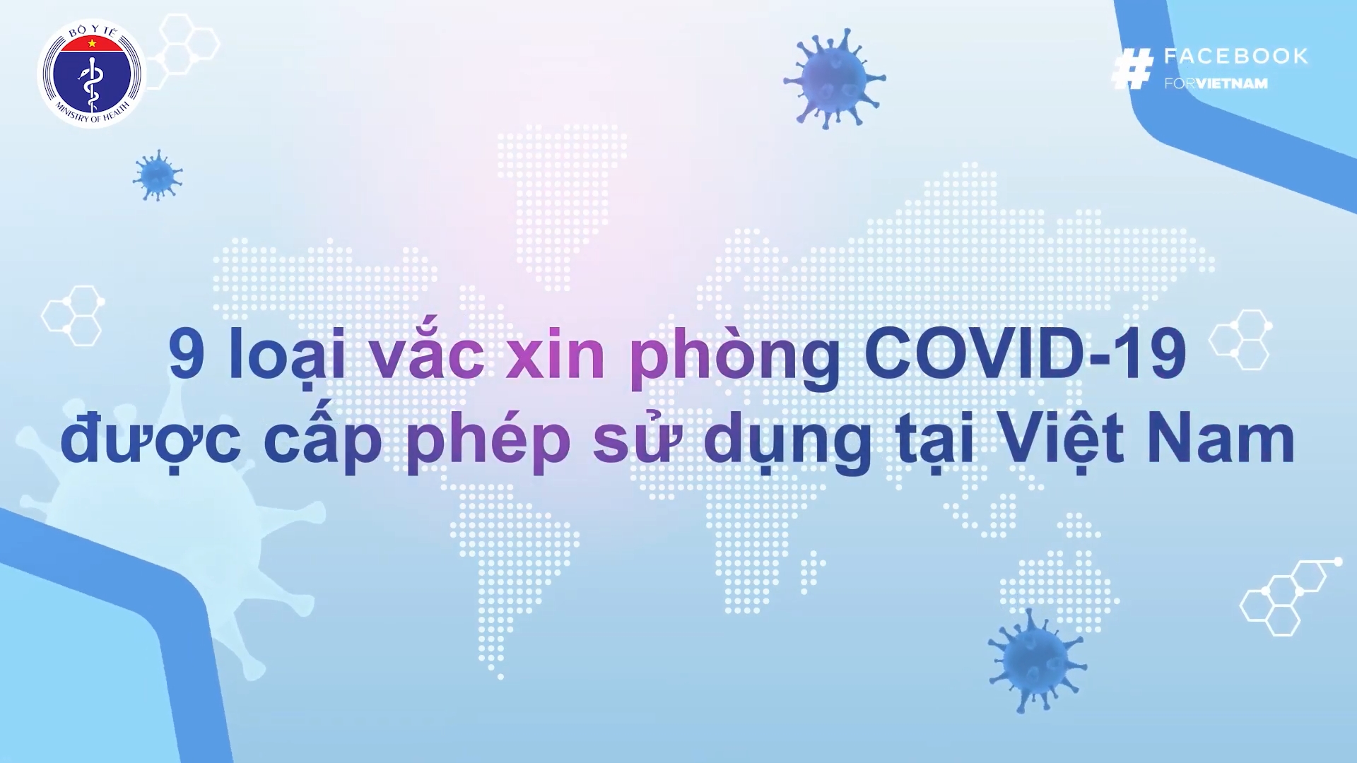 9 loại vắc xin phòng COVID19 đã được Bộ Y tế phê duyệt tại Việt Nam