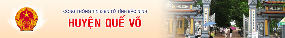 Banner huyện Quế Võ